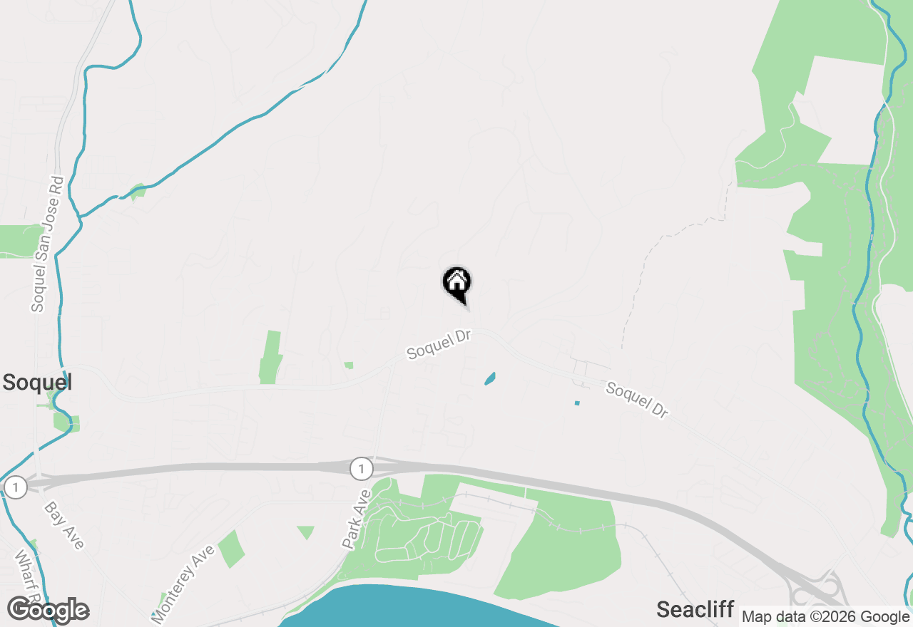 Map of (Address confidential), Aptos, California 95003