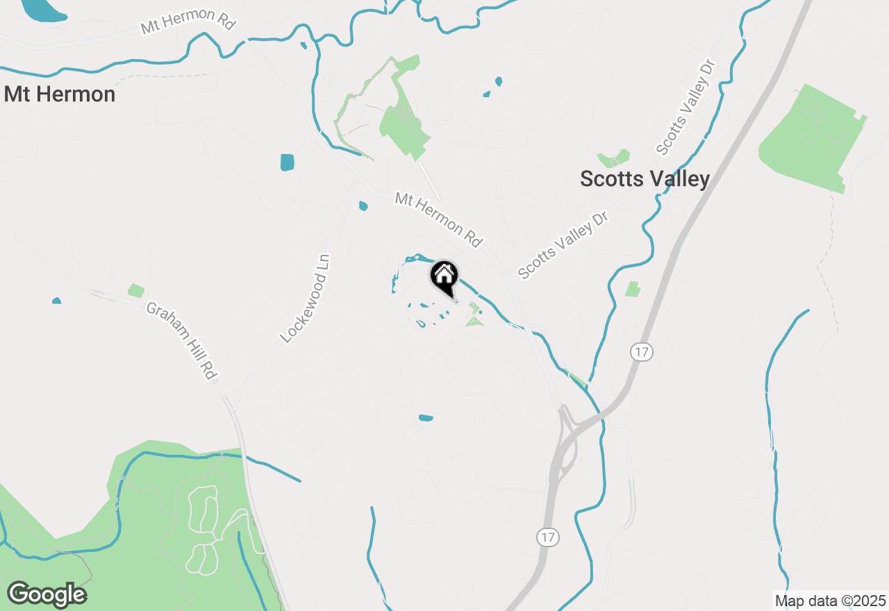 Map of 444 Whispering Pines #107, Scotts Valley, CA 95066