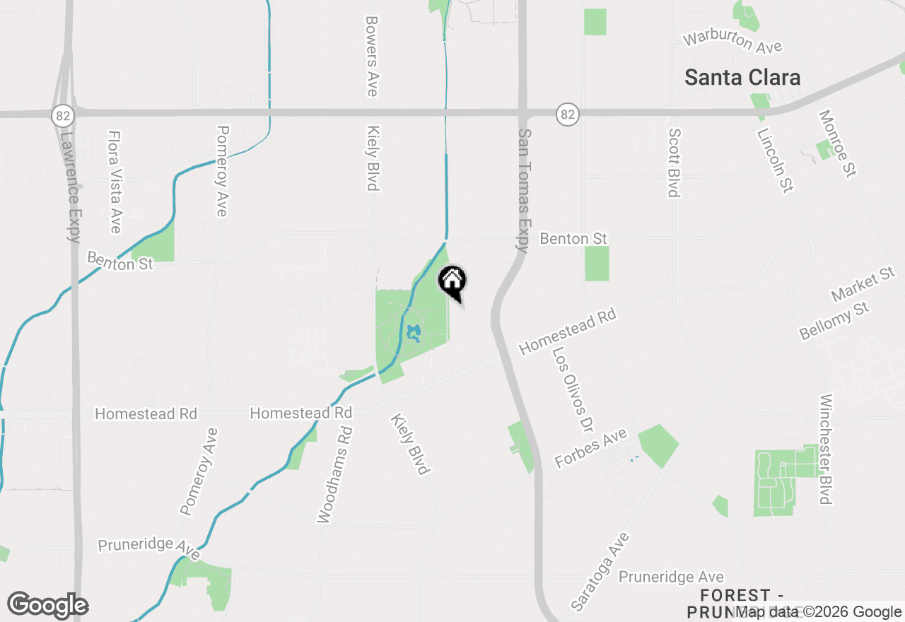 Map of 944 White Drive, Santa Clara, CA 95051
