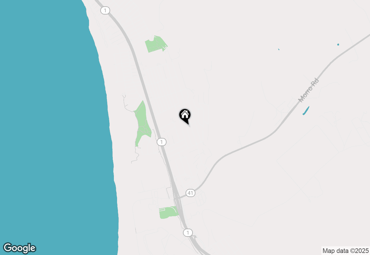 Map of 2479 Hemlock Avenue, Morro Bay, CA 93442