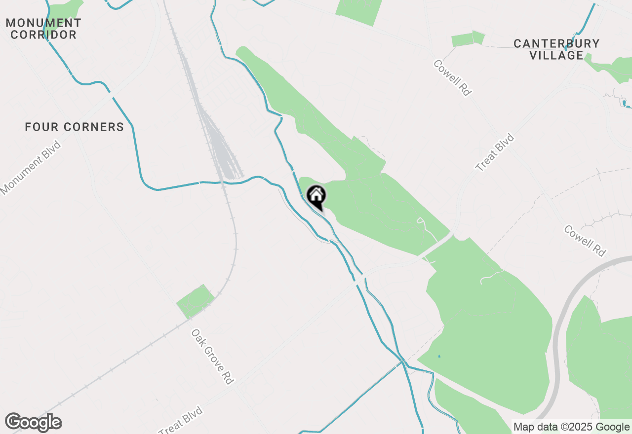 Map of 886 San Miguel Rd, Concord, CA 94518