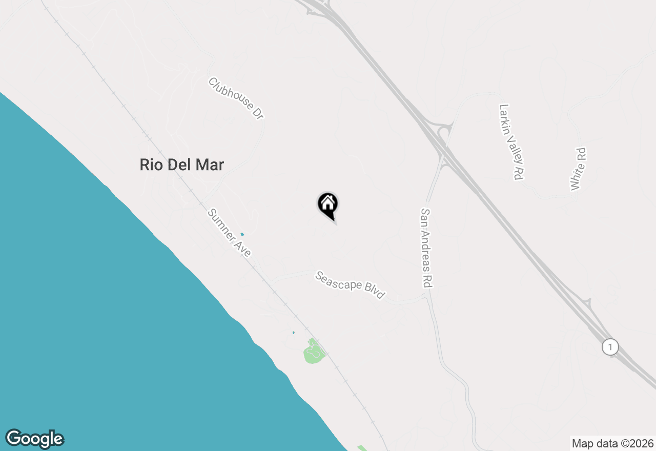 Map of 124 Lagunitas Court, Aptos, CA 95003