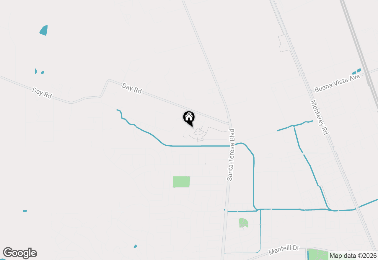 Map of 9850 Bobcat Court, Gilroy, CA 95020