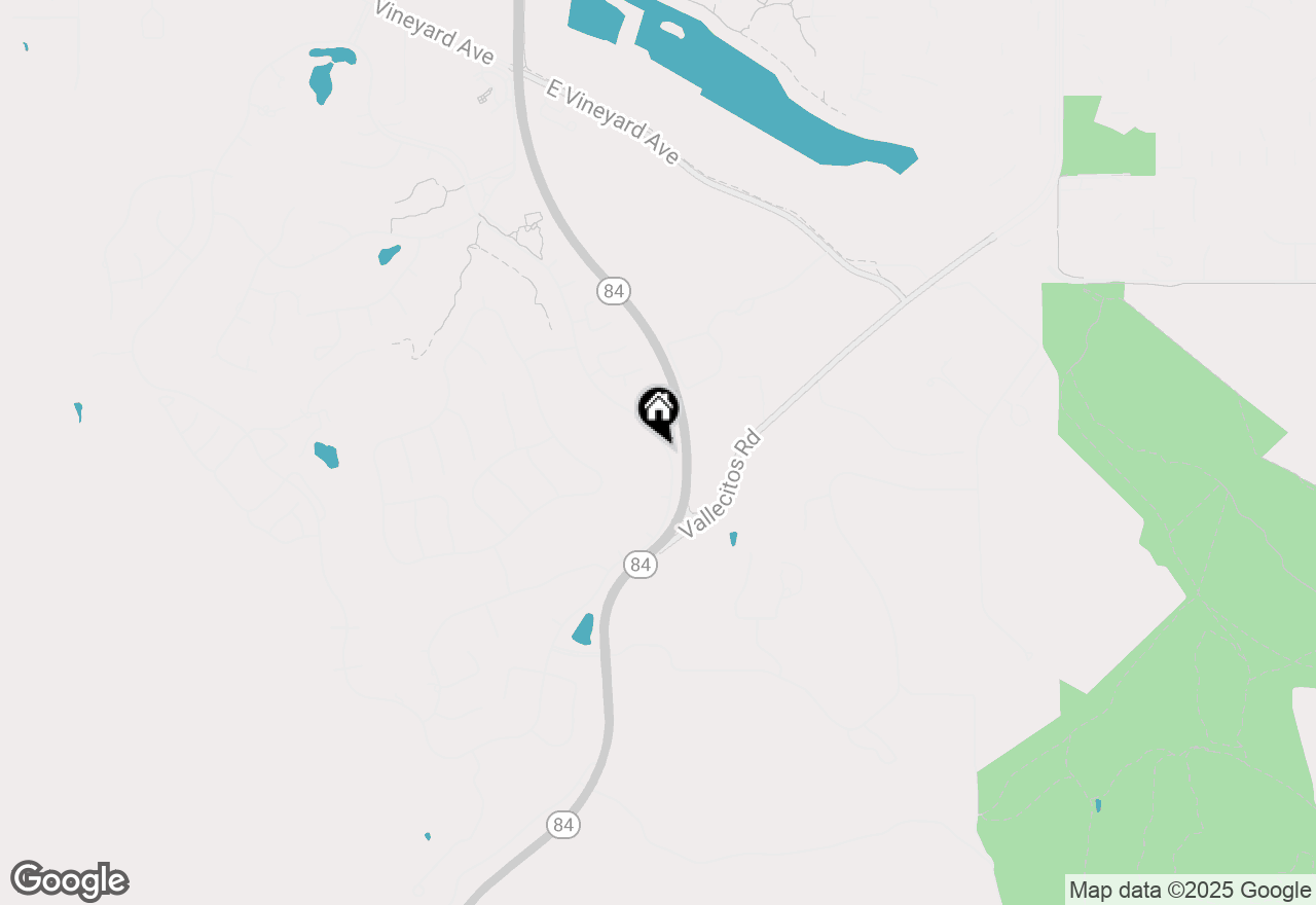 Map of 3397 E Ruby Hill Dr, Pleasanton, CA 94566