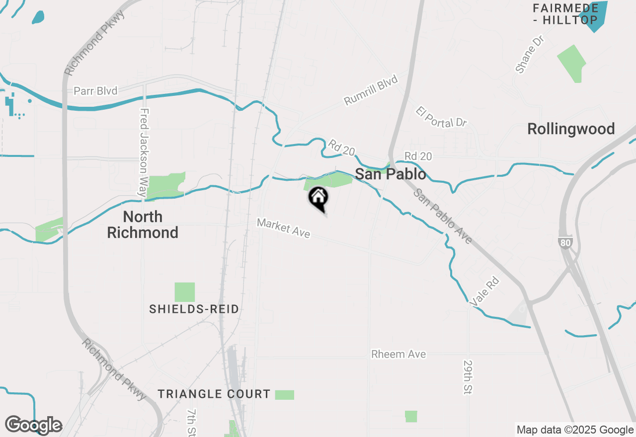 Map of 1871 18th Street, San Pablo, CA 94806