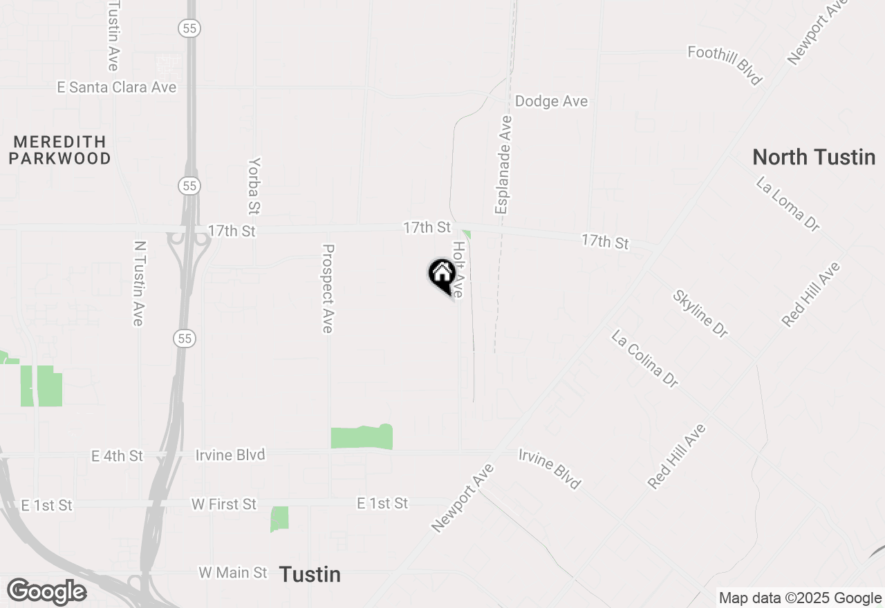 Map of 18171 Bigelow, Tustin, CA 92780