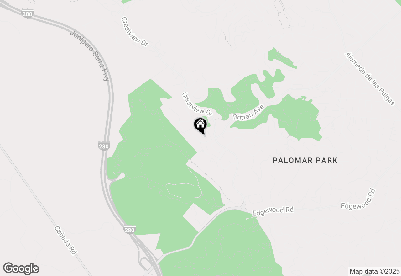 Map of 3334 Brittan Avenue #9, San Carlos, CA 94070