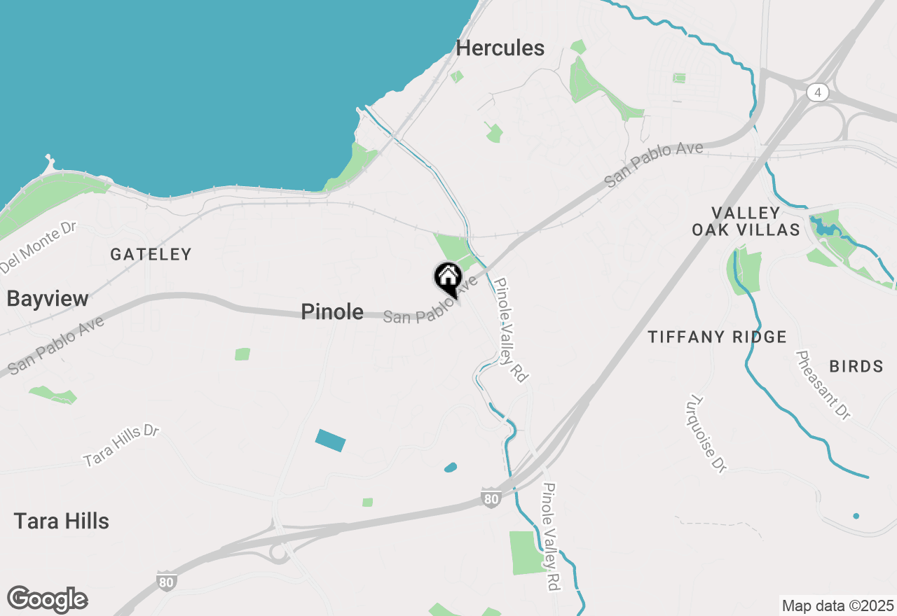 Map of 2131 San Pablo Avenue, Pinole, CA 94564