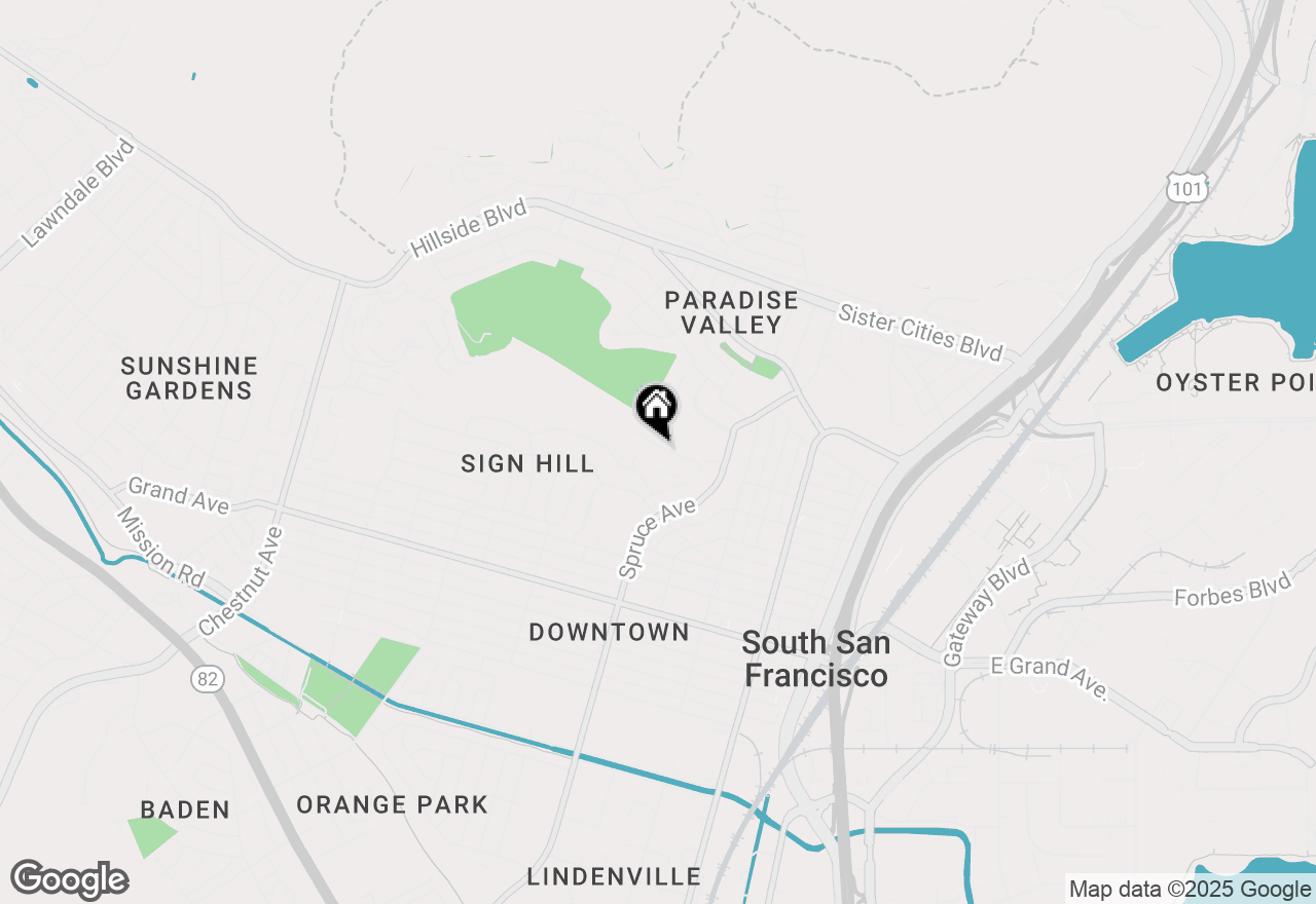 Map of 541 Diamond Avenue, South San Francisco, CA 94080