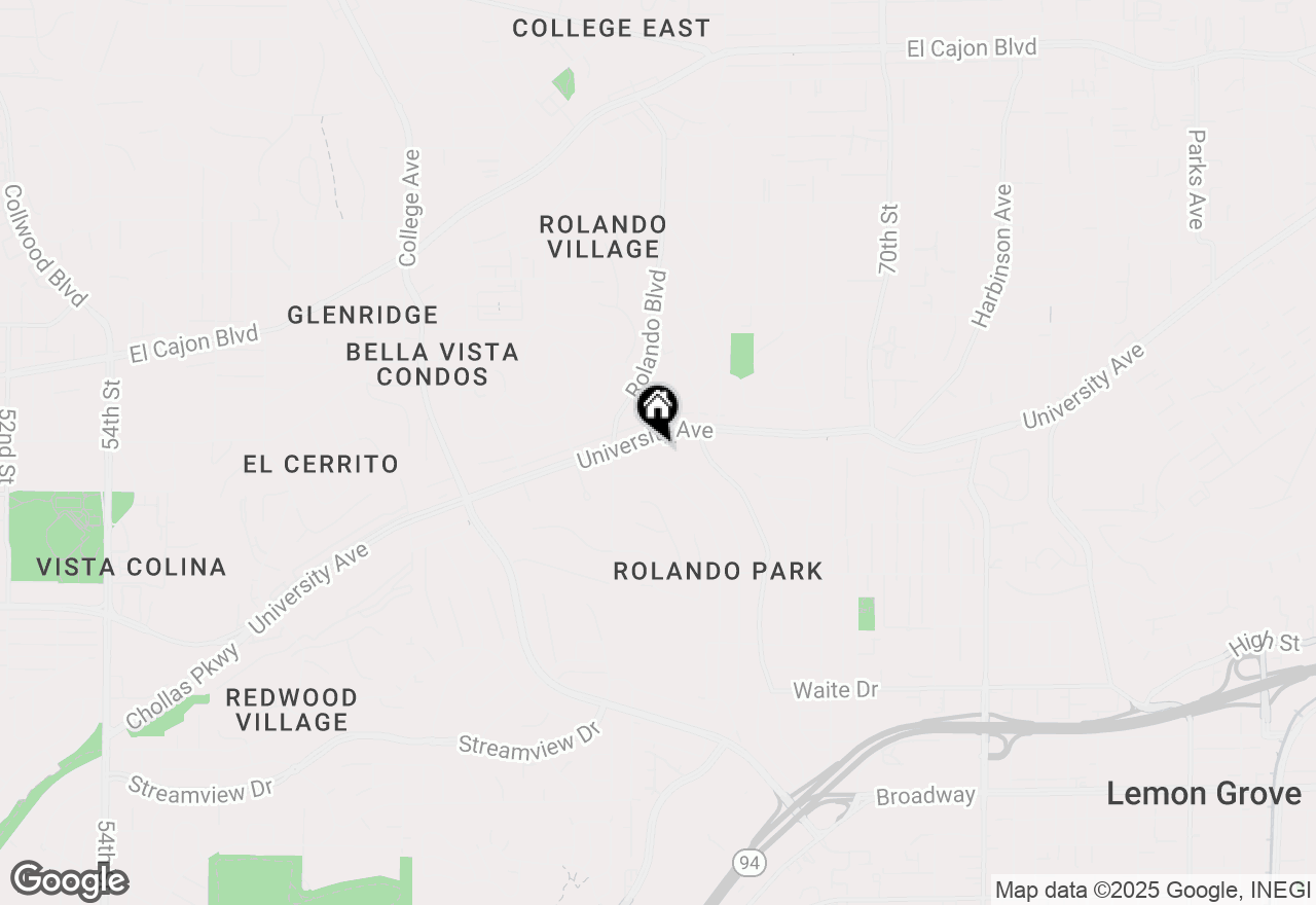 Map of , San Diego, CA 92115