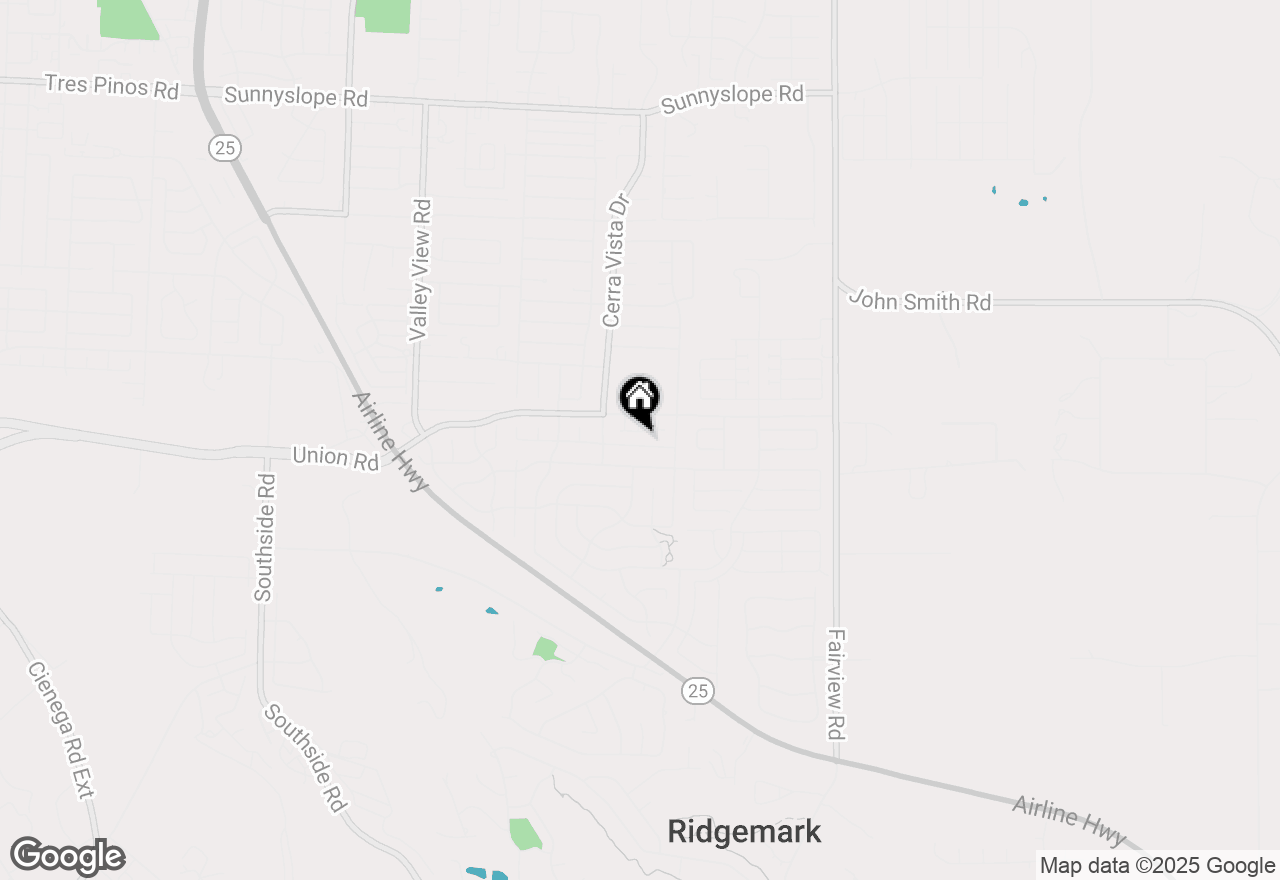 Map of 1670 Panorama Drive, Hollister, CA 95023