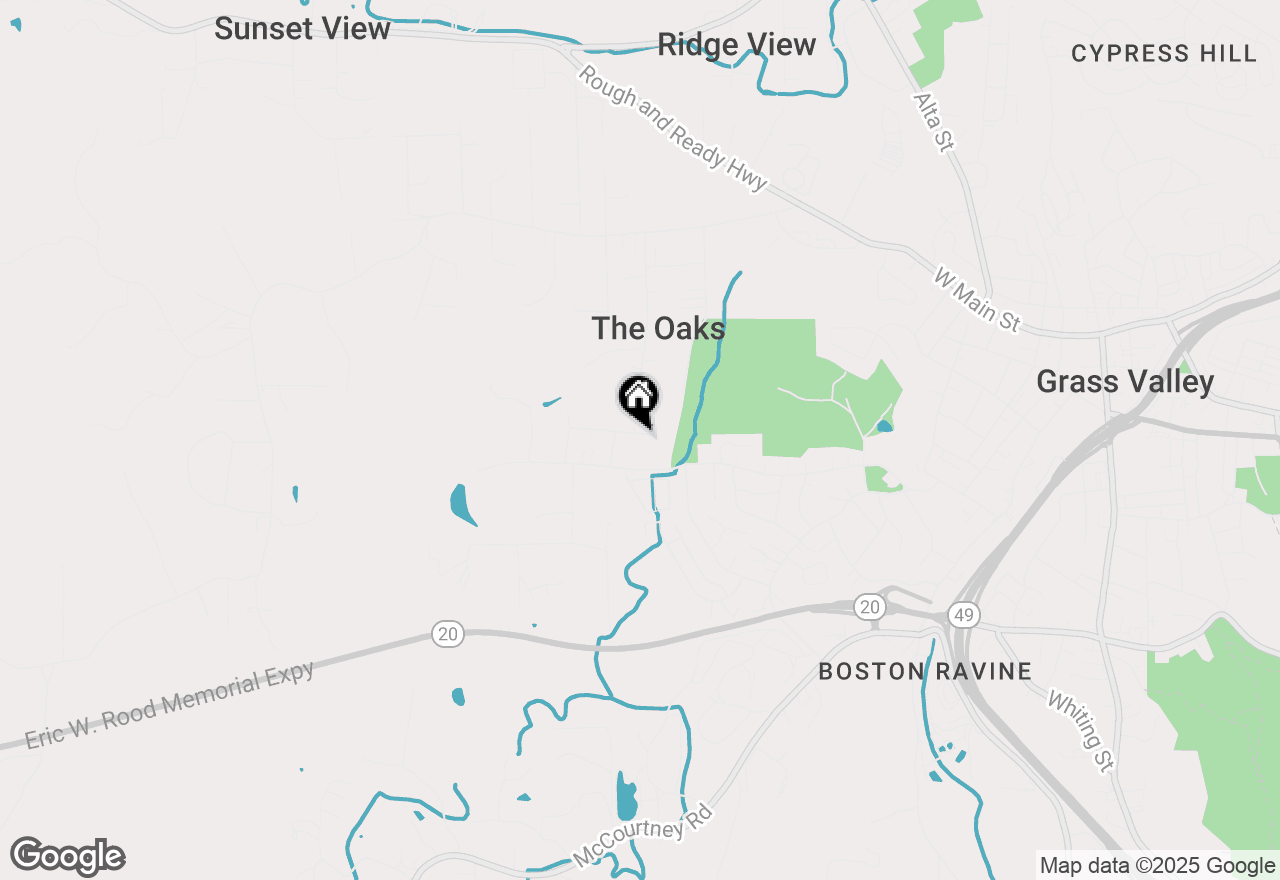 Map of 11195 Alpine Lane, Grass Valley, CA 95945