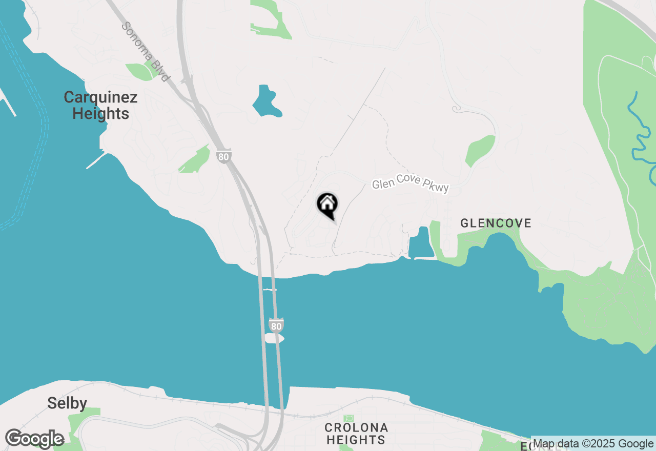 Map of 1201 Glen Cove Parkway #1001, Vallejo, CA 94591