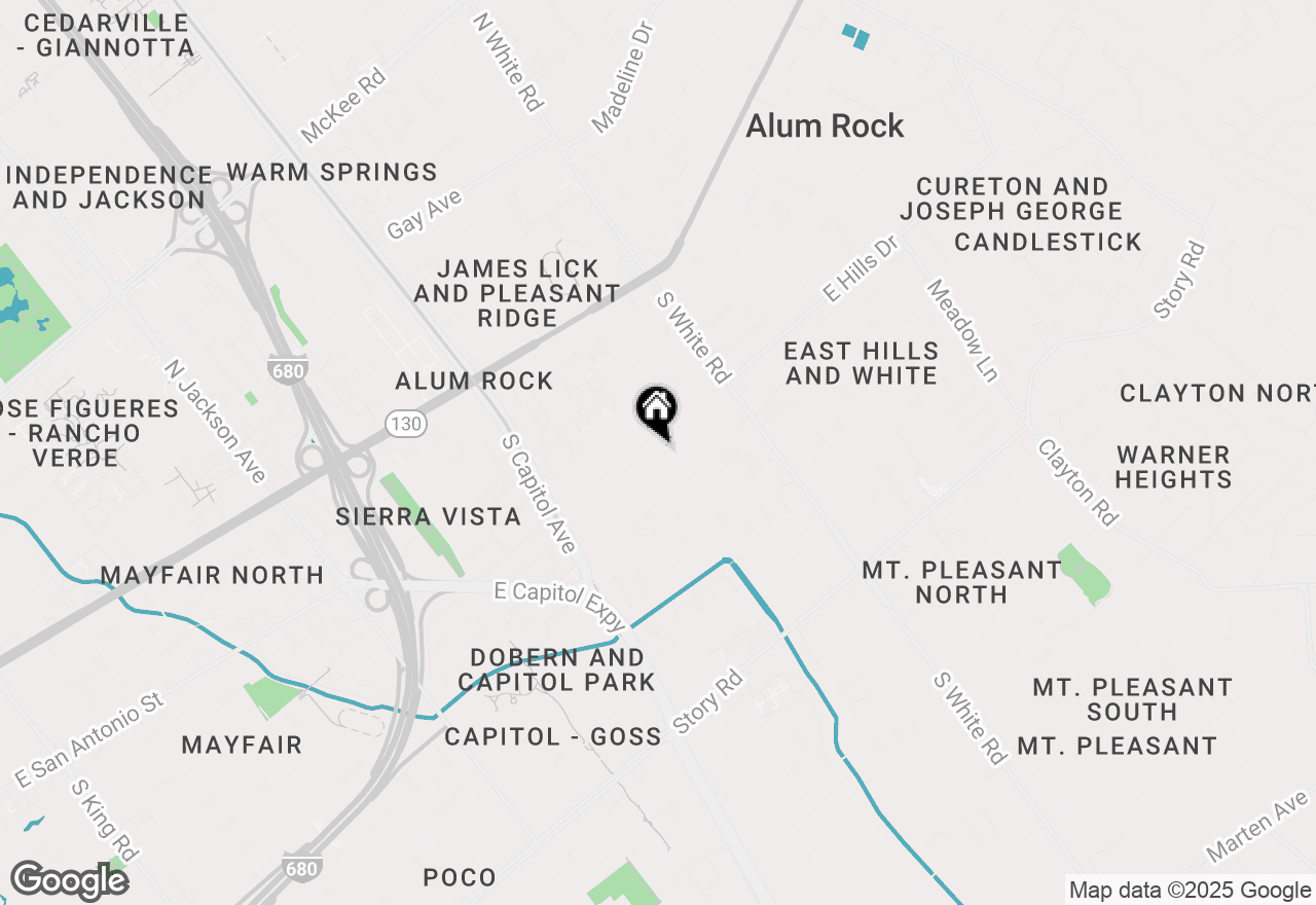 Map of 318 Doris Avenue, San Jose, CA 95127