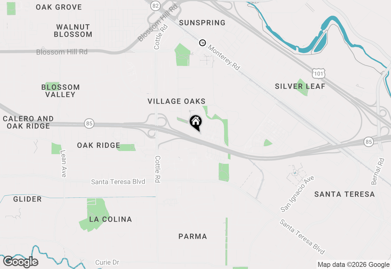 Map of 5951 Sunstone Drive #311, San Jose, CA 95123