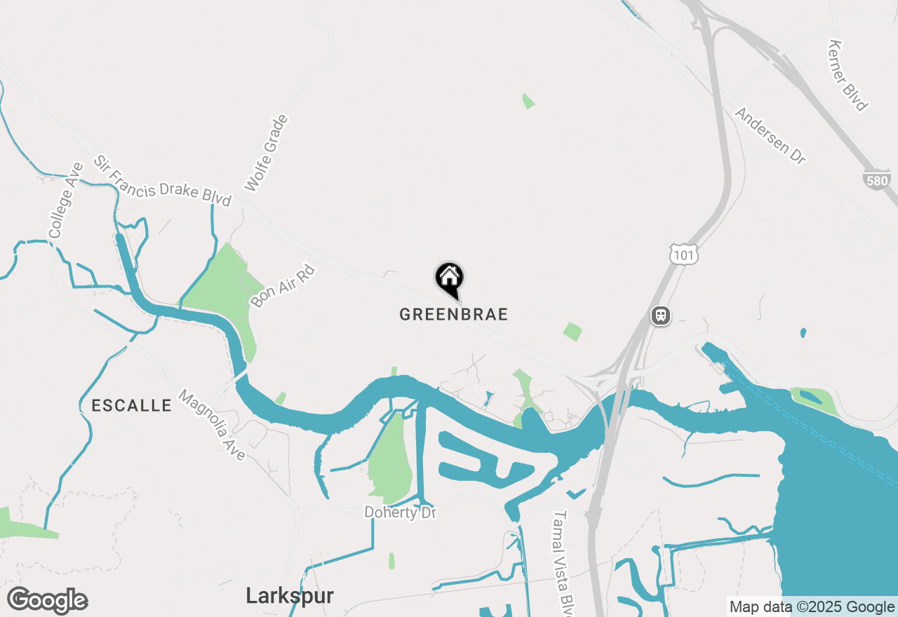 Map of 500 Sir Francis Drake Boulevard, Greenbrae, CA 94904