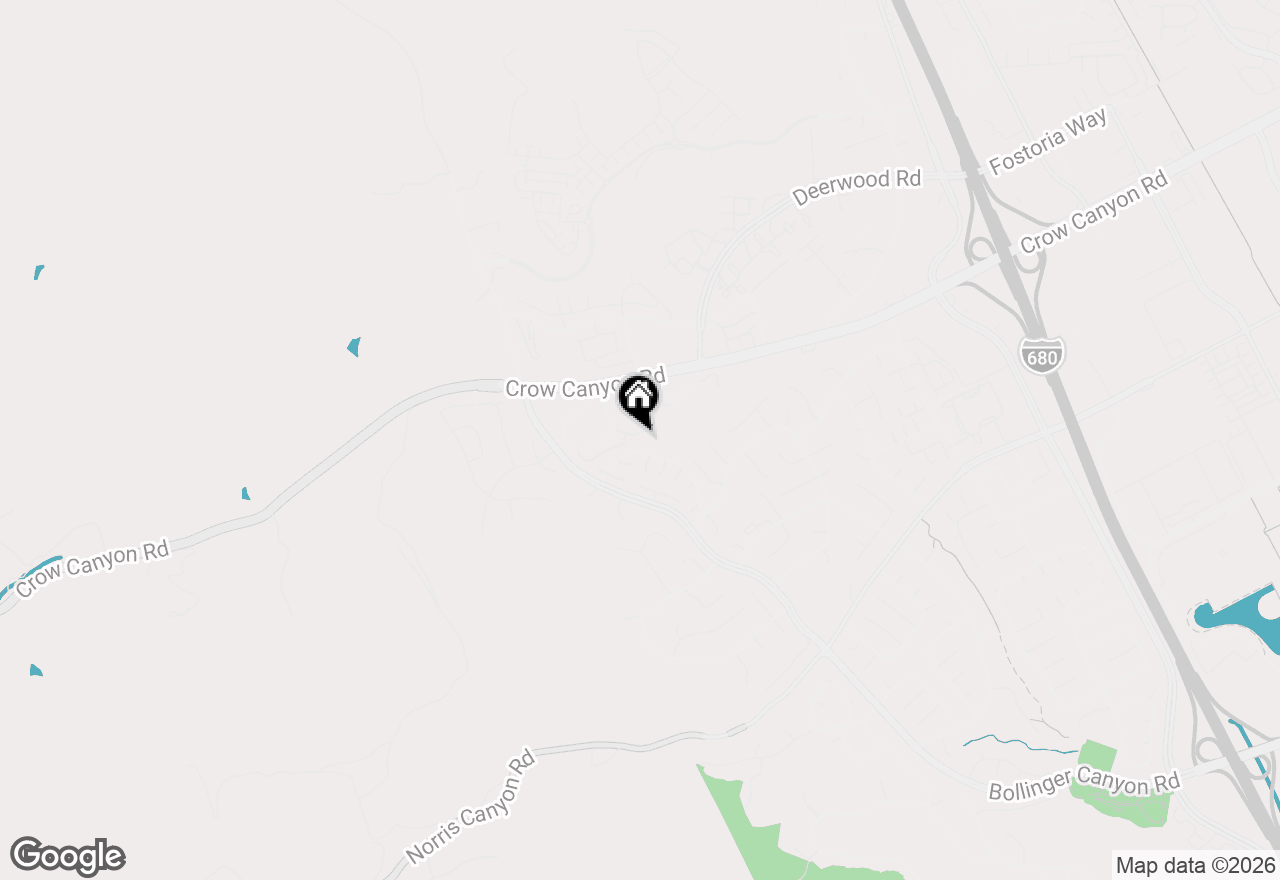 Map of 219 Forest Creek Ln, San Ramon, CA 94583