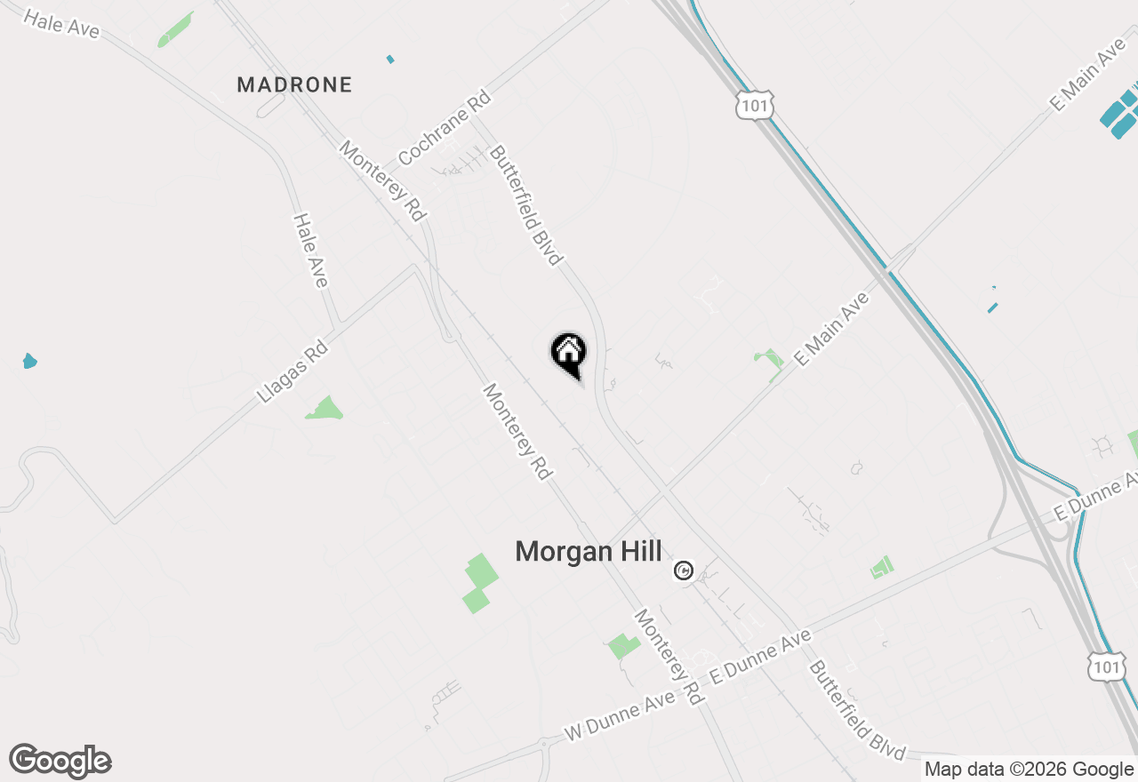 Map of 225 Calle Del Rey, Morgan Hill, CA 95037