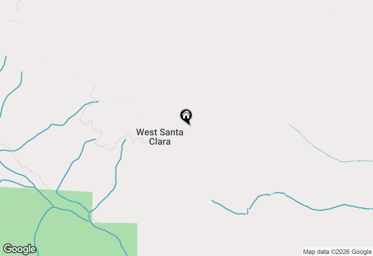 Map of 17599 Montebello Road, Cupertino, CA 95014