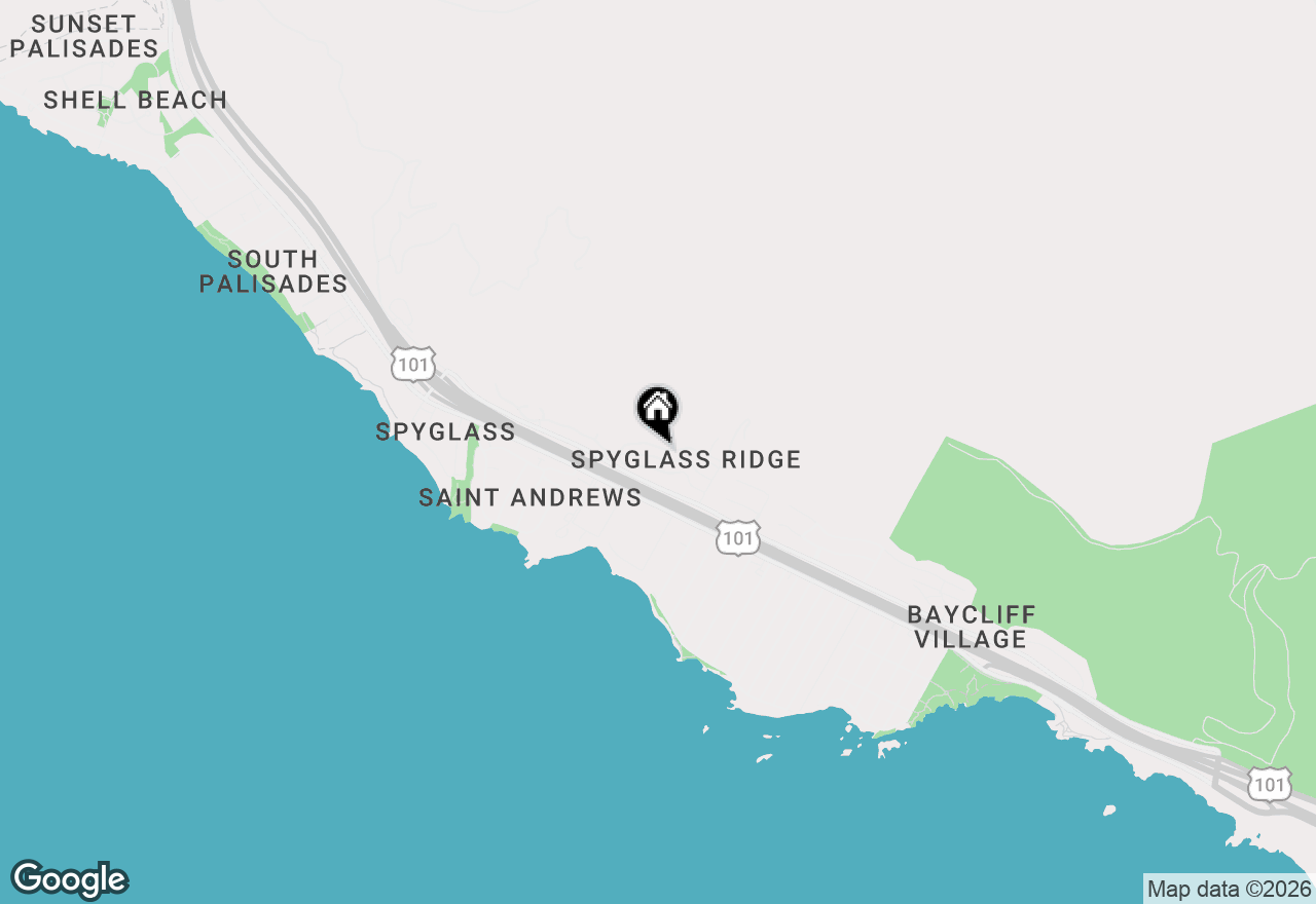 Map of 2061 Costa Brava, Pismo Beach, CA 93449