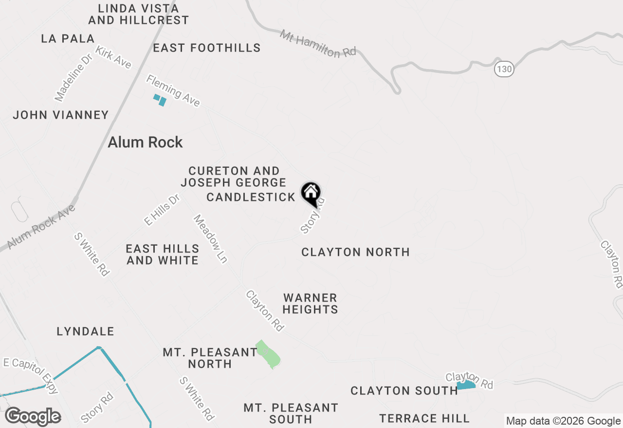 Map of 3561 Story Road, San Jose, CA 95127