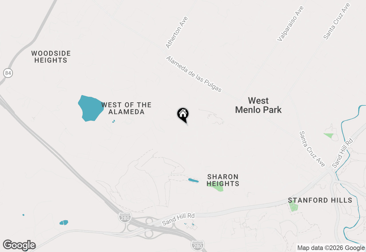 Map of 11 Biltmore Lane, Menlo Park, CA 94025