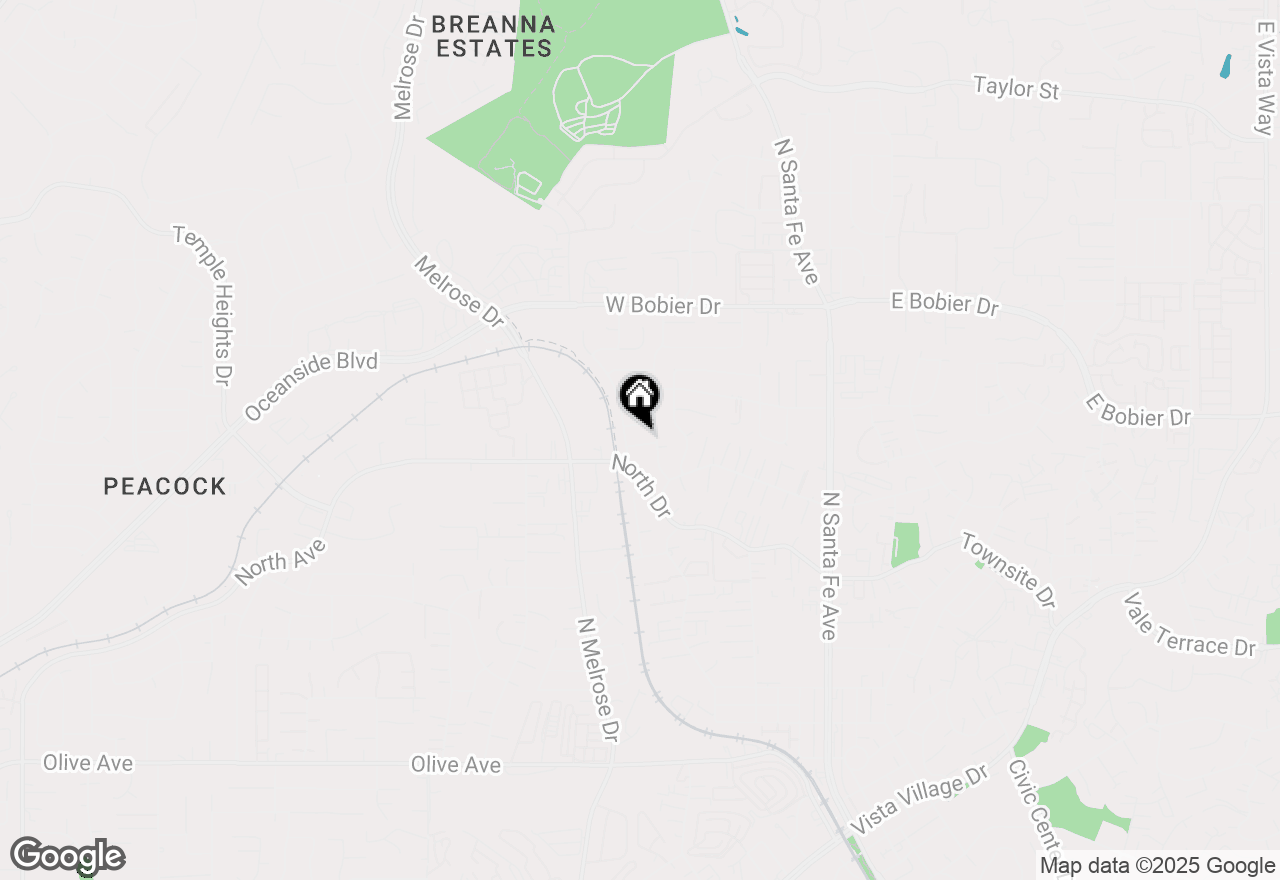 Map of 521 Blackbird Drive, Vista, CA 92083