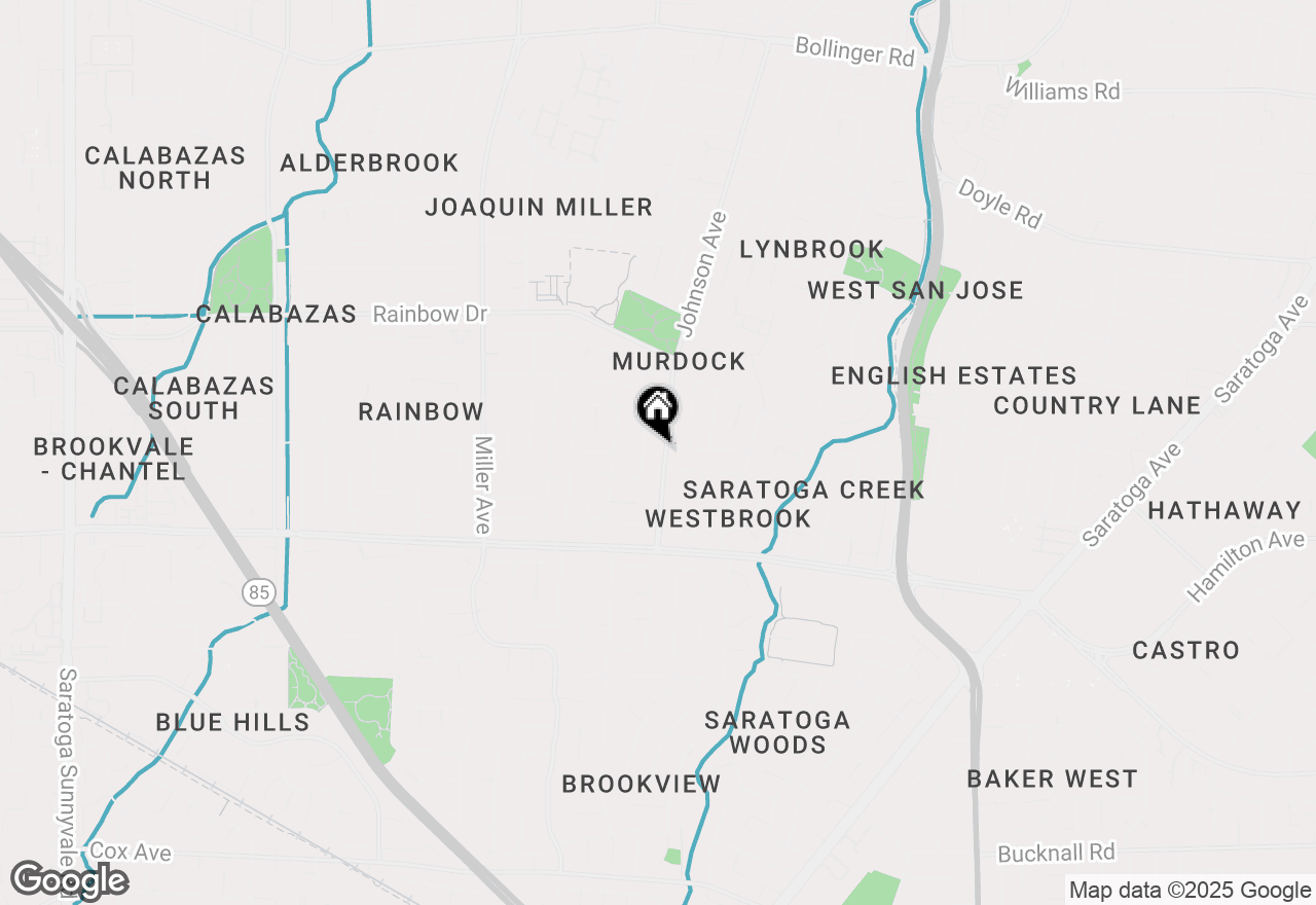 Map of 1461 Johnson Avenue, San Jose, CA 95129