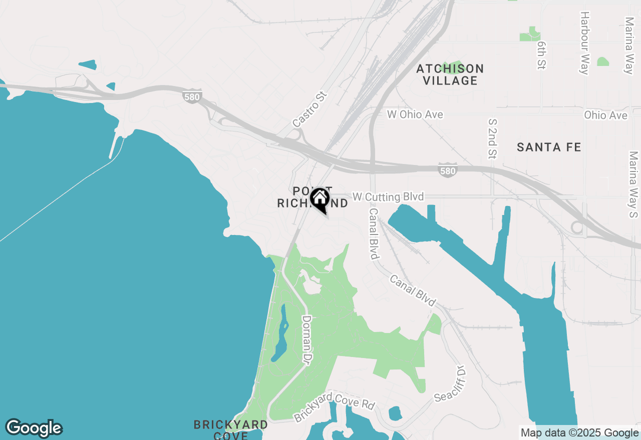 Map of 111 E Richmond Ave, Richmond, CA 94801