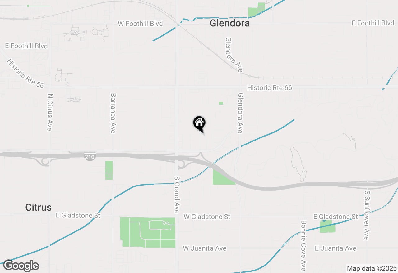 Map of 905 S Dodsworth Avenue, Glendora, CA 91740