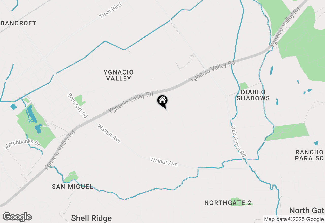 Map of 2507 Via Verde, Walnut Creek, CA 94598