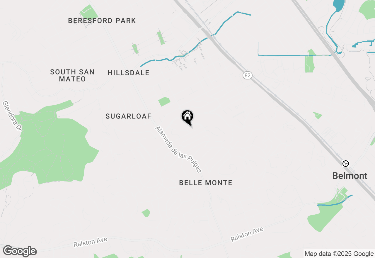 Map of 308 Midvale Avenue, San Mateo, CA 94403