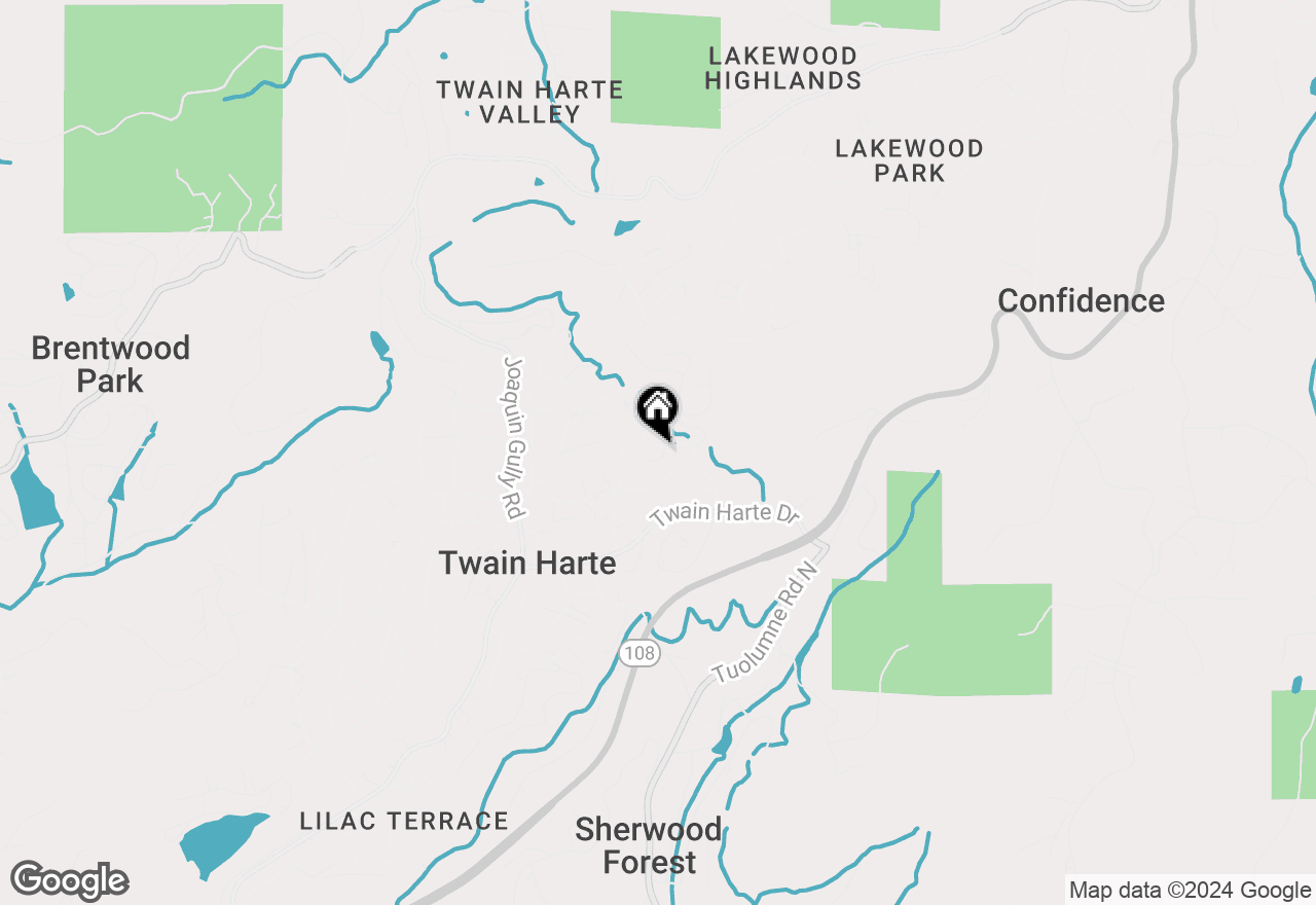 Map of 19000 Zachary Court, Twain Harte, CA 95383