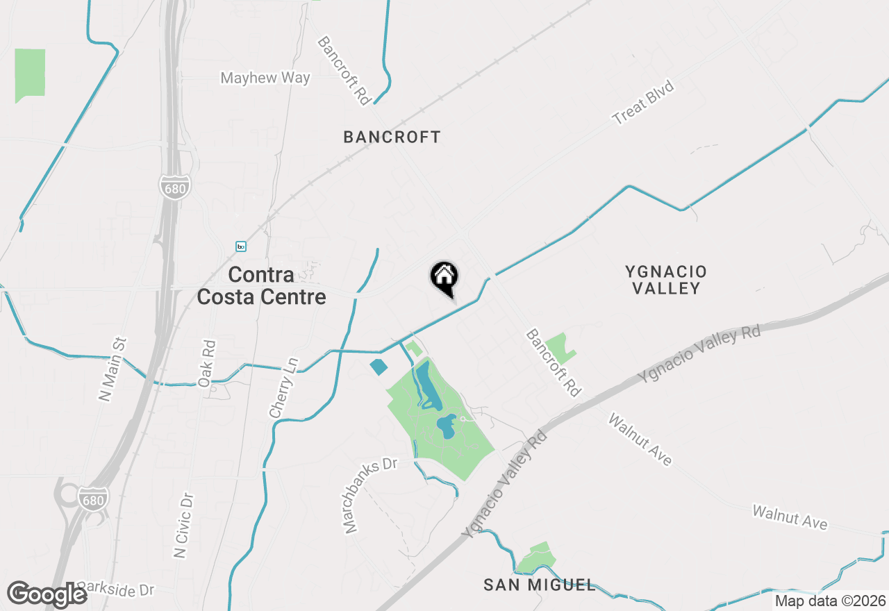 Map of 1844 Pomar Way, Walnut Creek, CA 94598