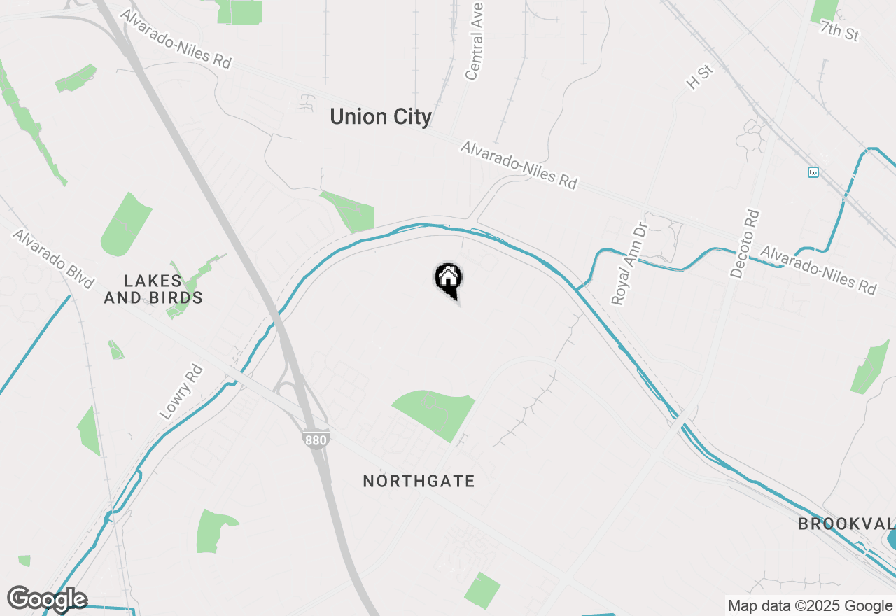 Map of 33911 Mello Way, Fremont, CA 94555