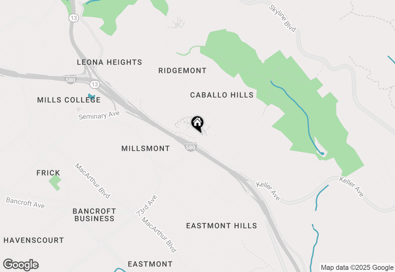 Map of 6003 Old Quarry, Oakland, CA 94605
