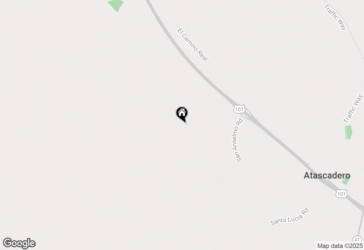 Map of 3580 Maricopa Rd, Atascadero, CA 93422