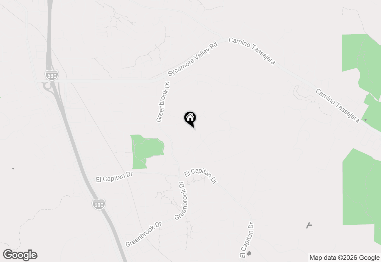 Map of 385 Paraiso Dr, Danville, CA 94526
