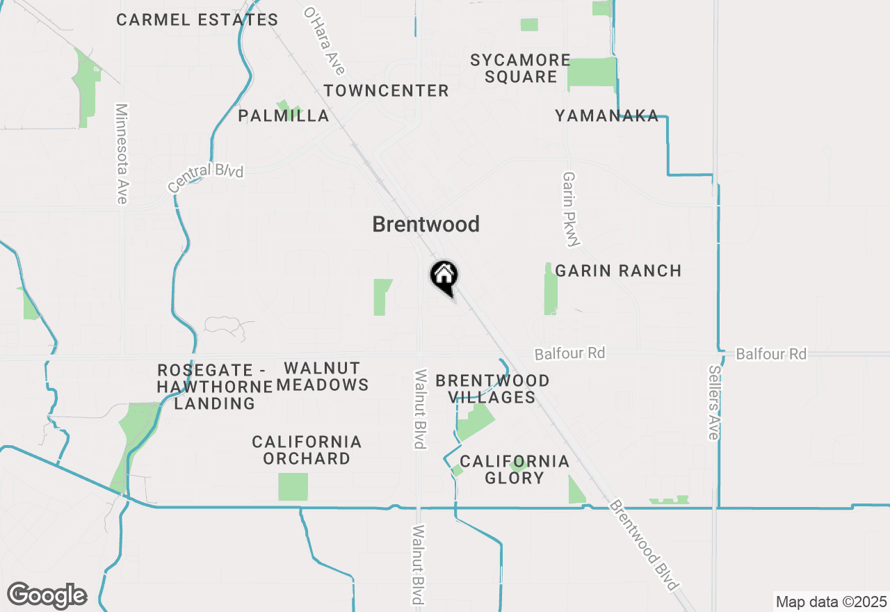 Map of 3660 Walnut Blvd, Brentwood, CA 94513
