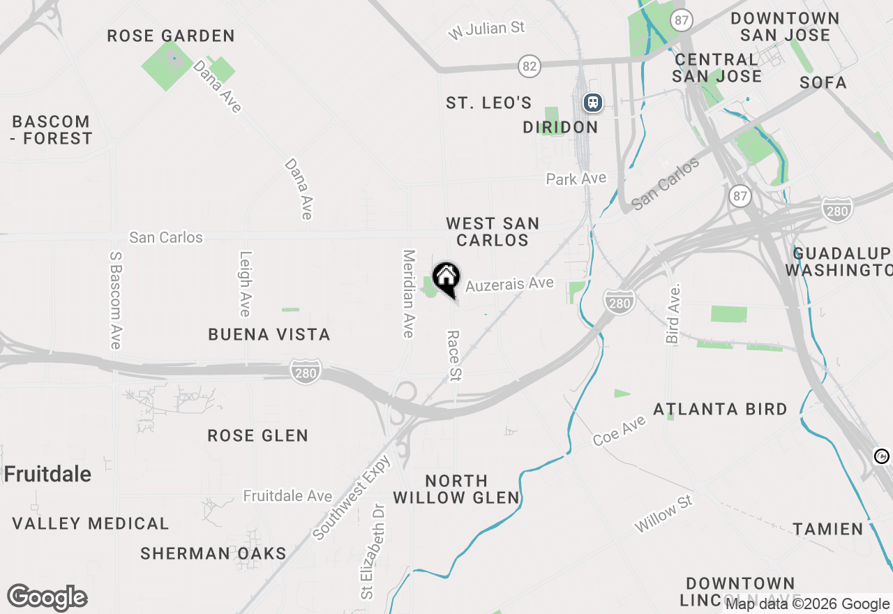 Map of 1310 Saddle Rack Street #250, San Jose, CA 95126