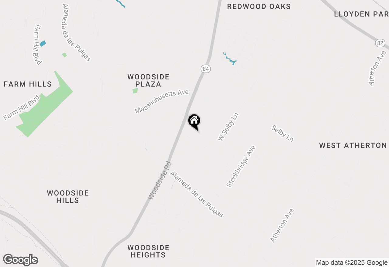 Map of 203 Santa Clara Avenue, Redwood City, CA 94061