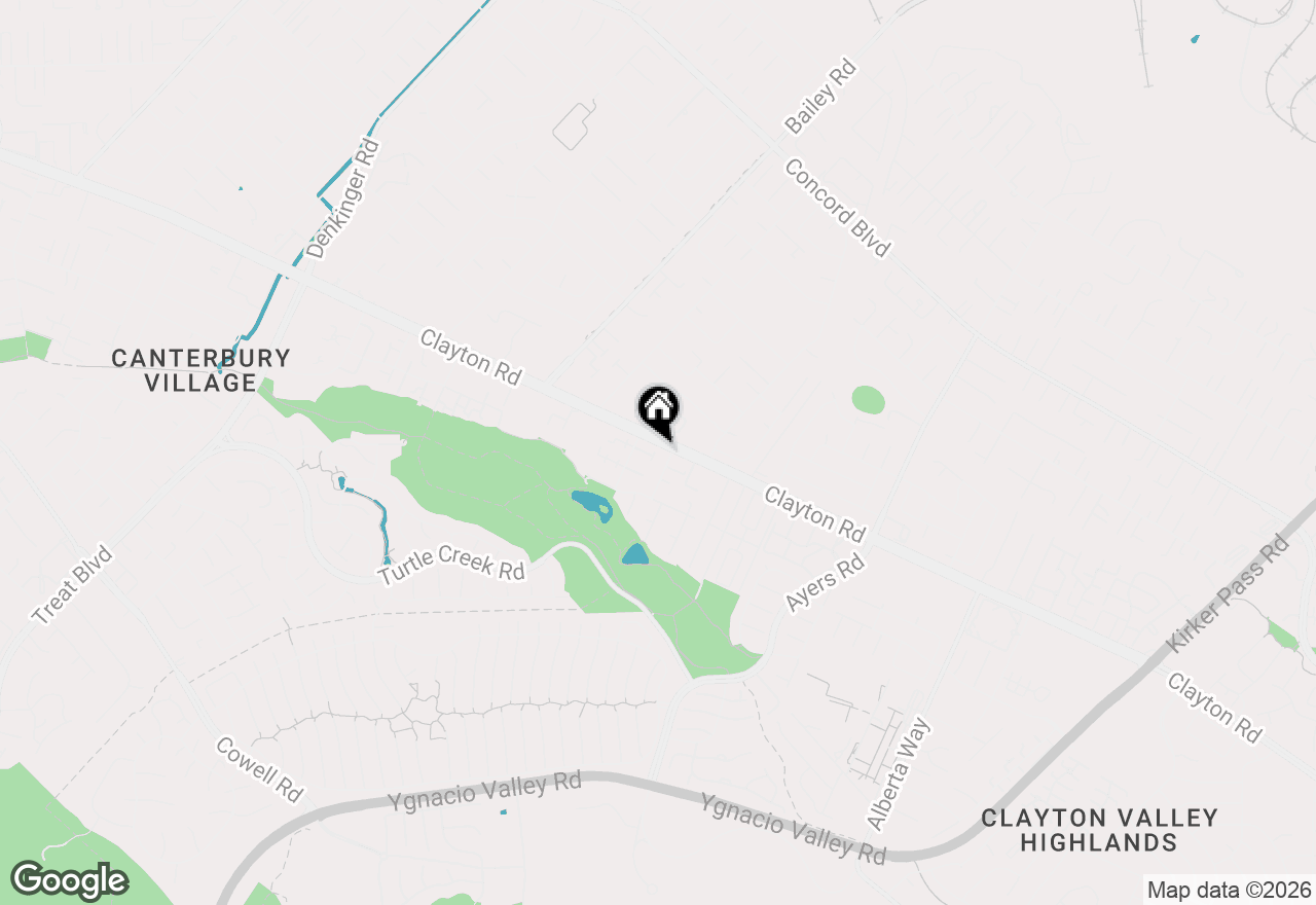 Map of 4869 Wolf Way, Concord, CA 94521