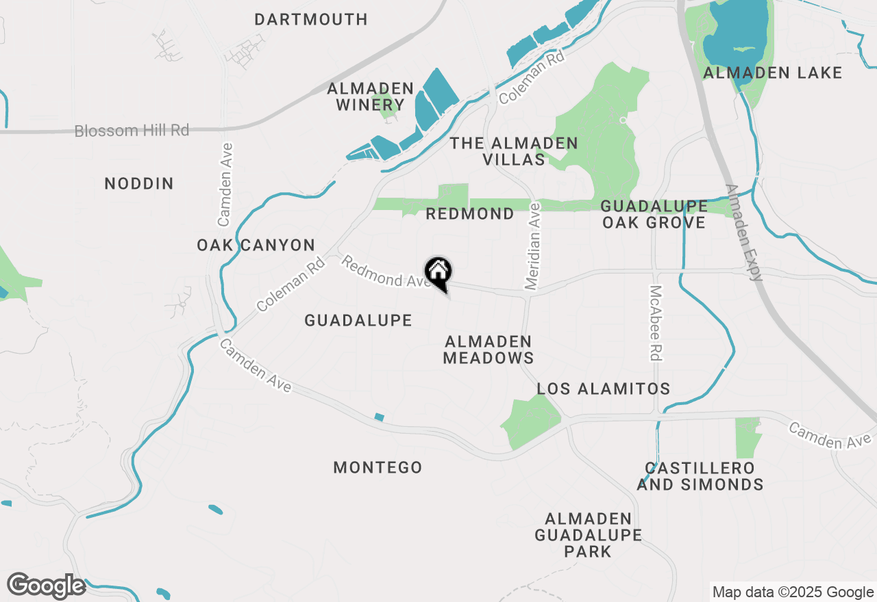 Map of 6106 Calle Esperanza, San Jose, CA 95120