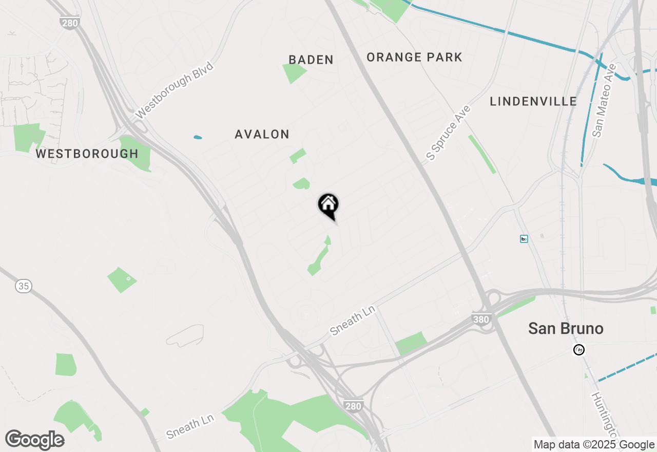 Map of 316 Wildwood Drive, South San Francisco, CA 94080