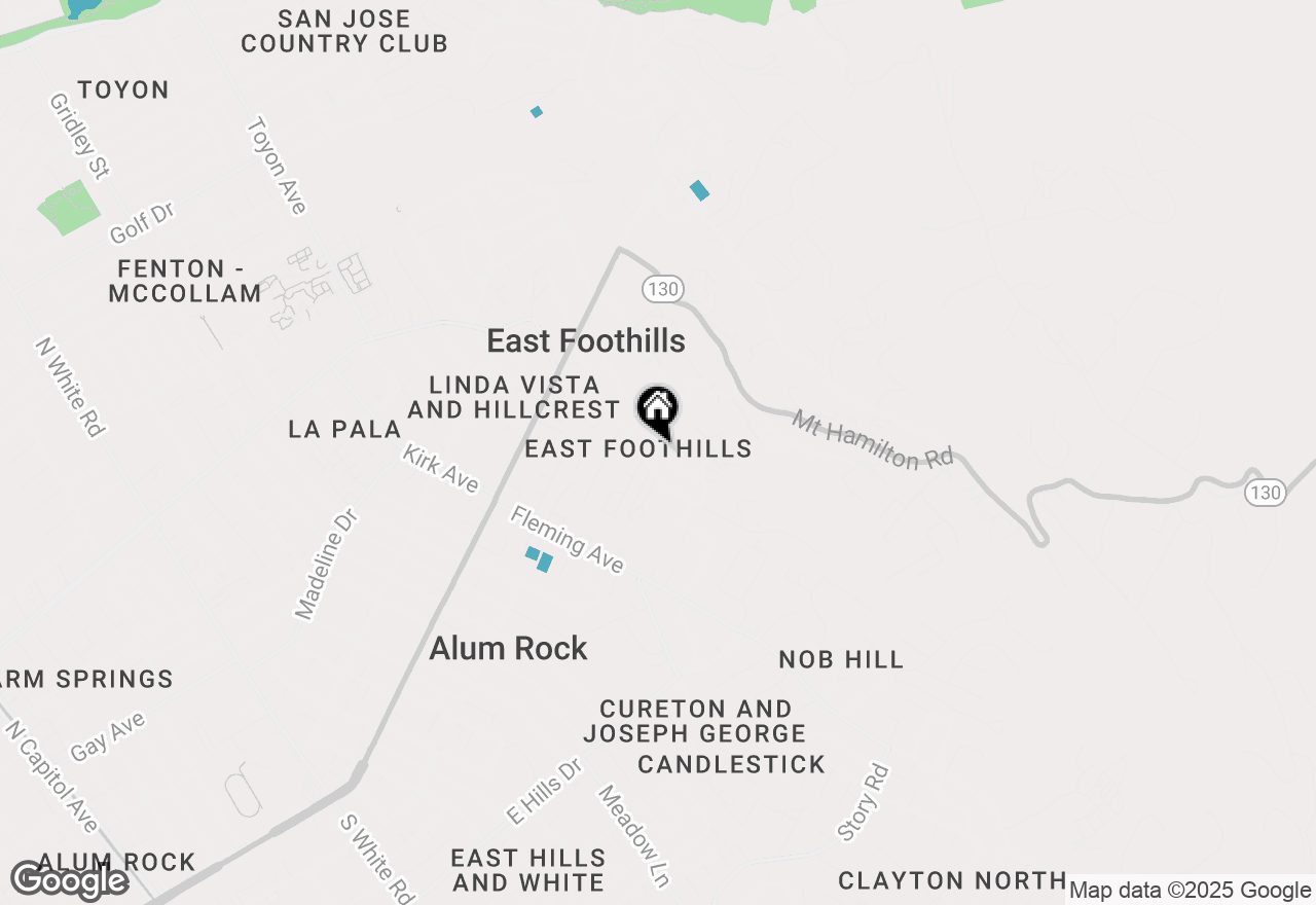 Map of 209 Hubbard Way, San Jose, CA 95127