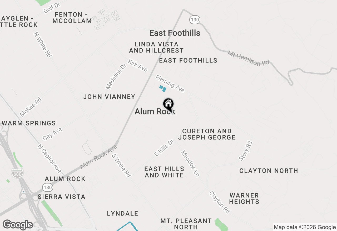 Map of 212 S Cragmont Avenue, San Jose, CA 95127