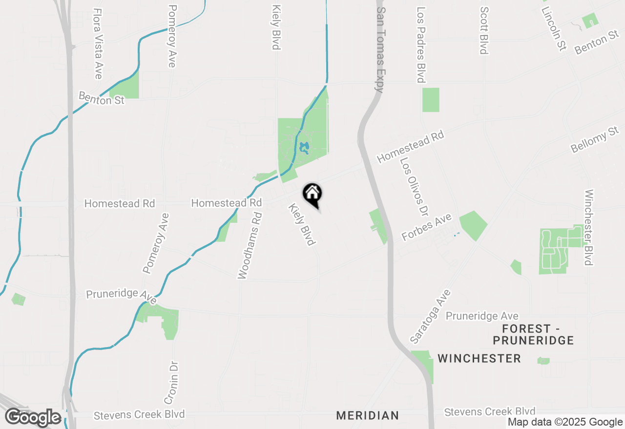 Map of 739 Pritchard Court, Santa Clara, CA 95051