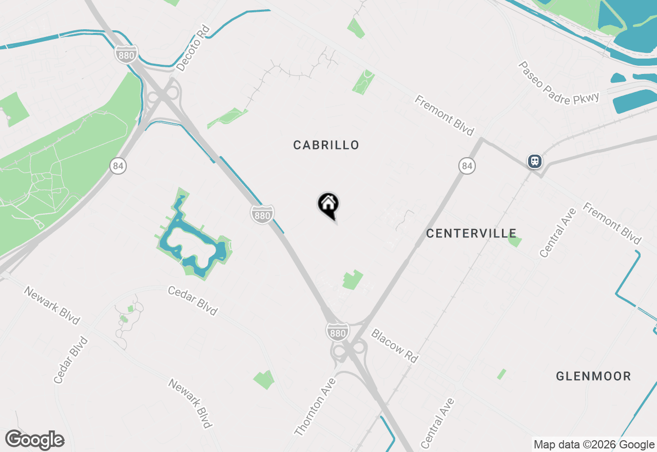 Map of 36347 Magellan Drive, Fremont, CA 94536