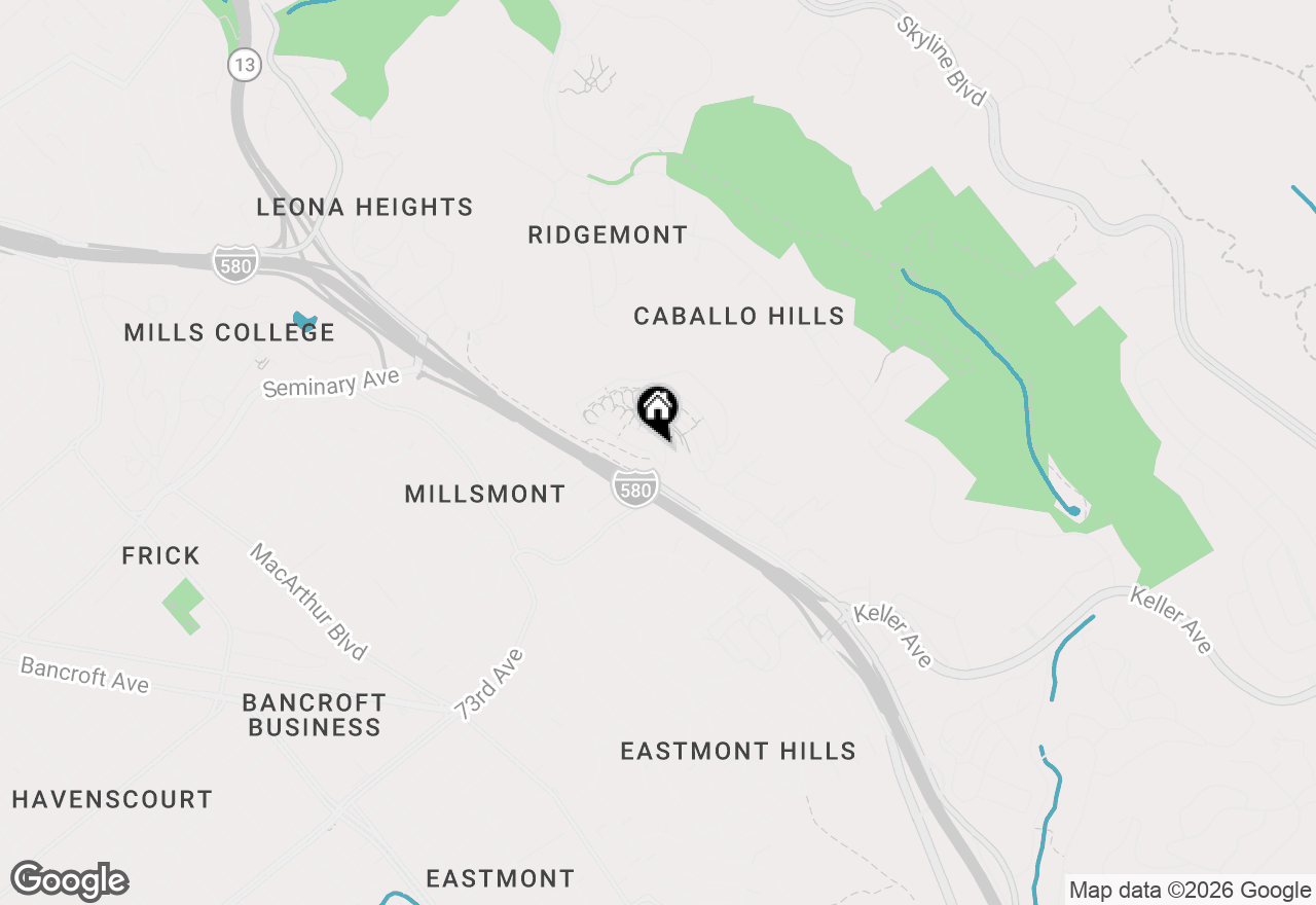 Map of 6003 Old Quarry, Oakland, CA 94605