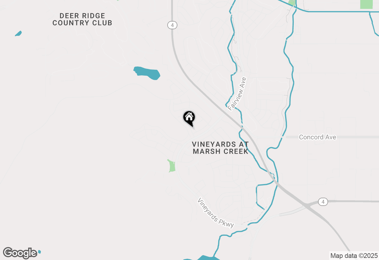 Map of 1151 Saint Julien St, Brentwood, CA 94513